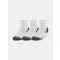 UA Performance Cotton Qtr (3pk)