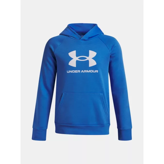 UA Rival Fleece BL Hoodie-BLU UA Rival Fleece BL Hoodie-BLU