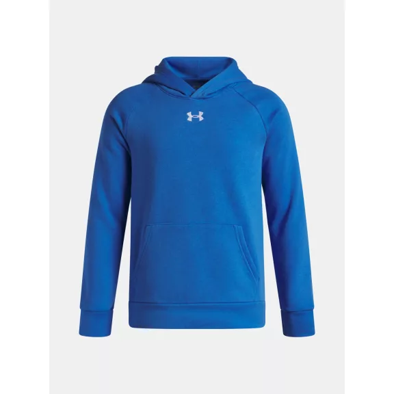 UA Rival Fleece Hoodie-BLU UA Rival Fleece Hoodie-BLU