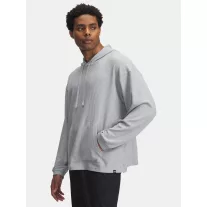 UA Rival Waffle Hoodie-GRY