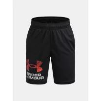 UA Tech Logo Shorts-BLK