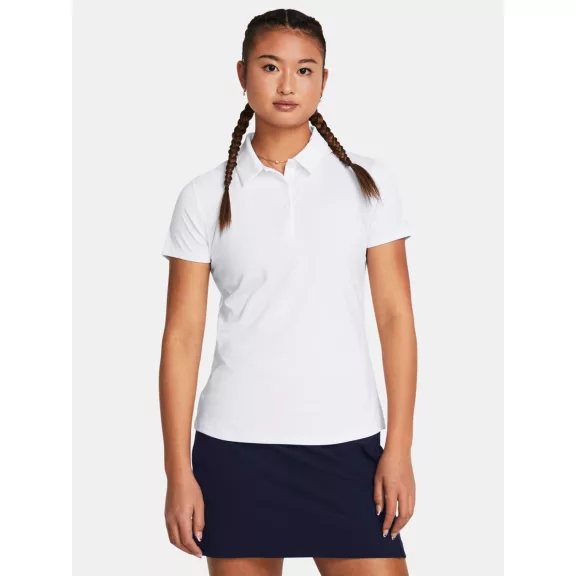 UA Playoff SS Polo-WHT UA Playoff SS Polo-WHT