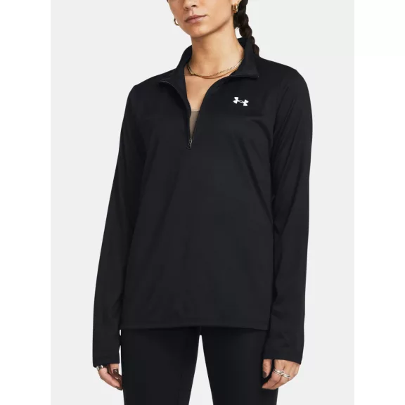 Tech 1/2 Zip- Solid Tech 1/2 Zip- Solid