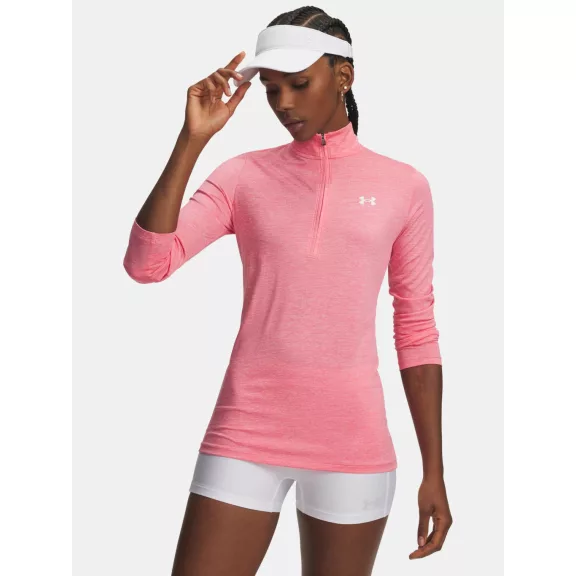 Tech 1/2 Zip- Twist-PNK Tech 1/2 Zip- Twist-PNK