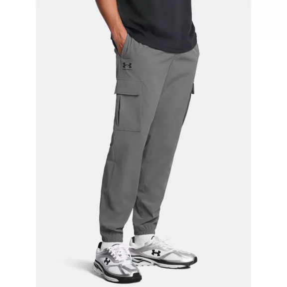 UA Vibe Woven Cargo Pants-GRY UA Vibe Woven Cargo Pants-GRY
