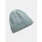 W Halftime Cable Knit Beanie-GRN
