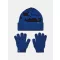 B Beanie/Glove Combo-BLU