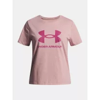 UA BIG LOGO SS-PNK