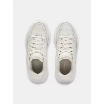 UA W Edge LTHR-WHT