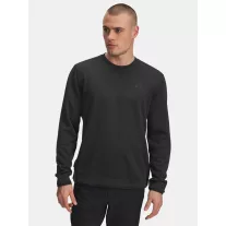 UA M Sweater Fleece Crew-BLK