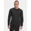 UA M Sweater Fleece Crew-BLK