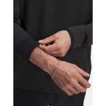 UA M Sweater Fleece Crew-BLK