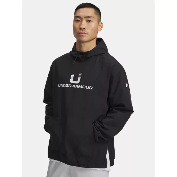 UA Unstoppable Wvn Hoodie-BLK UA Unstoppable Wvn Hoodie-BLK