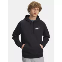 UA Rival Fleece HBR Logo HD-BLK