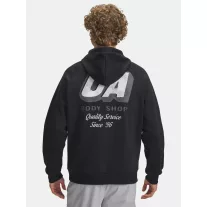 UA Rival Fleece HBR Logo HD-BLK