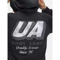 UA Rival Fleece HBR Logo HD-BLK