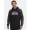 UA Rival Flc CB Hood-BLK