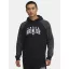 UA Rival Flc CB Hood-BLK