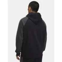 UA Rival Flc CB Hood-BLK
