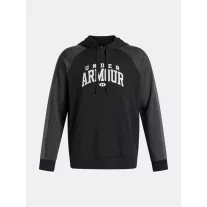 UA Rival Flc CB Hood-BLK