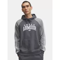 UA Rival Flc CB Hood-GRY