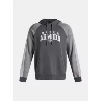 UA Rival Flc CB Hood-GRY
