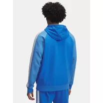 UA Rival Flc CB Hood-BLU
