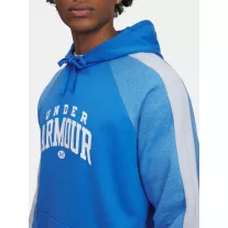UA Rival Flc CB Hood-BLU