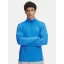 UA LAUNCH 1/4 ZIP-BLU