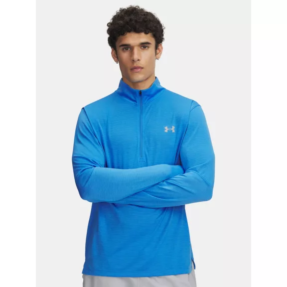 UA LAUNCH 1/4 ZIP-BLU UA LAUNCH 1/4 ZIP-BLU