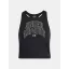 UA Motion Branded Tank-BLK