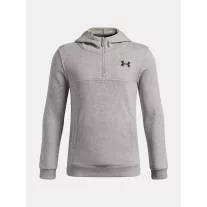 UA RIVAL LW 1/4 ZIP HOODIE