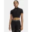 HeatGear Crop Mock SS-BLK