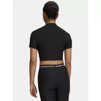 HeatGear Crop Mock SS-BLK
