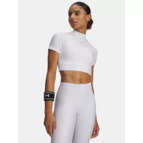 HeatGear Crop Mock SS-WHT