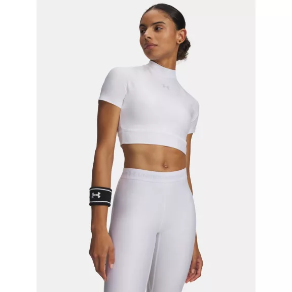 HeatGear Crop Mock SS-WHT HeatGear Crop Mock SS-WHT