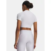 HeatGear Crop Mock SS-WHT