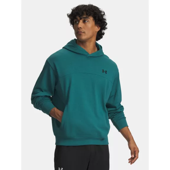 UA Rival LW Hoodie-GRN UA Rival LW Hoodie-GRN