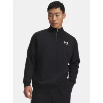 UA Icon Fleece 1/4 Zip-BLK