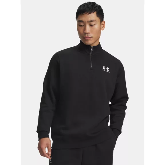 UA Icon Fleece 1/4 Zip-BLK UA Icon Fleece 1/4 Zip-BLK