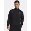 UA Icon Fleece 1/4 Zip-BLK