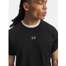 UA M HWT METAL LOGO SS