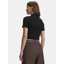 UA RIVAL RIB MOCK SS TEE