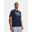 UA M CENTER BOXED LOGO SS