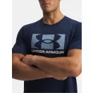 UA M CENTER BOXED LOGO SS
