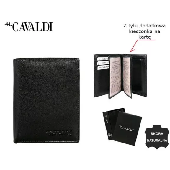 4U Cavaldi férfi bőr pénztárca 0800-P-BS-RFID 4U Cavaldi férfi bőr pénztárca 0800-P-BS-RFID