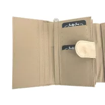 Jennifer Jones Női Pénztárca Beige-1103-7-Közepes Méret