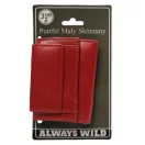 4U Cavaldi férfi bőr pénztárca 1404-BL – piros