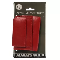 4U Cavaldi férfi bőr pénztárca 1404-BL – piros