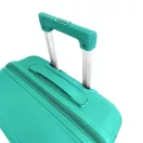 Zellia Polipropilén Bőrönd 209 - Türkiz S Méret - 55 X 39 X 22 CmKézipoggyász